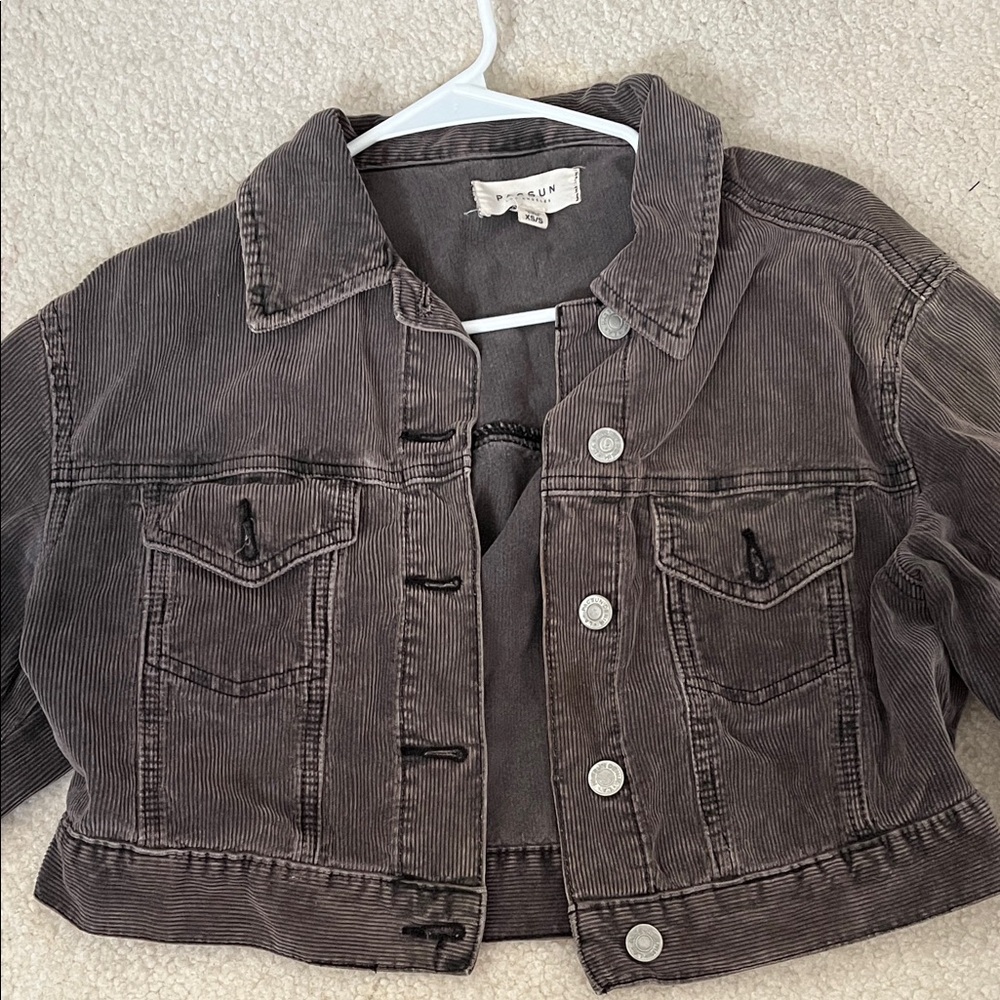 PacSun Dark Brown Corduroy Jacket